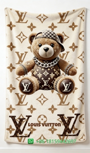 Louis Vuitton Throw Blankets